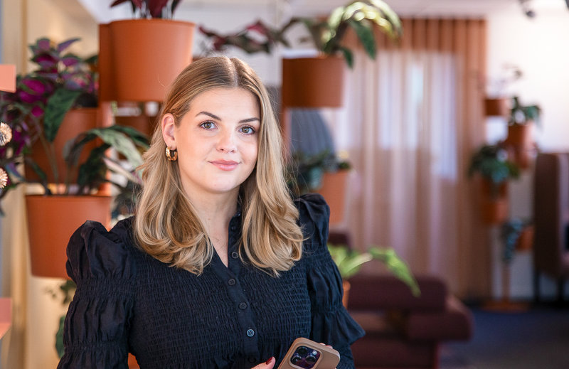 Felicia Schön arbetar som privatekonom på Avanza Bank. Foto: Pressbild Avanza Bank Felicia Schön arbetar som privatekonom på Avanza Bank. Foto: Pressbild Avanza Bank